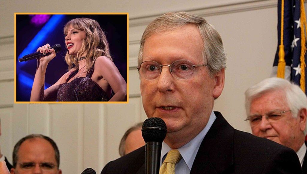 SATIRE – Mitch McConnell Calls For Regulation Of Ticketmaster After Failing To Obtain Taylor Swift Tickets