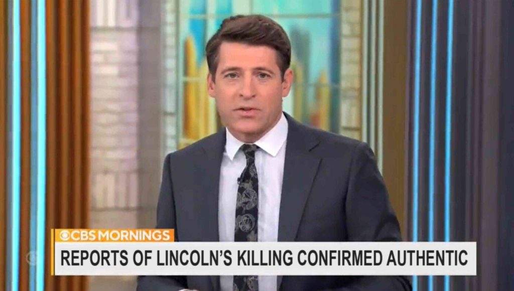 SATIRE – CBS News Officially Confirms That Lincoln Has Been Shot