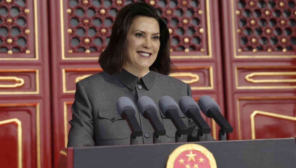 SATIRE – China Taps Governor Gretchen Whitmer To Lead Lockdown Enforcement