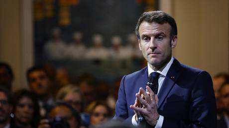 Macron says he sees ‘resentment’ in Putin’s eyes