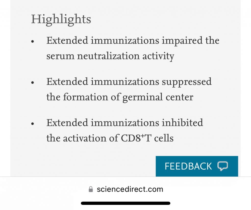 VERY URGENT: After four shots, Covid jabs sharply REDUCED immune function in mice