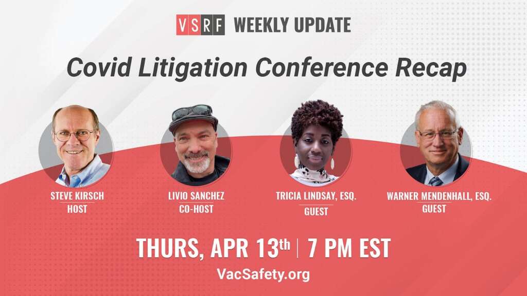 VSRF call this week: COVID Litigation Conference Recap