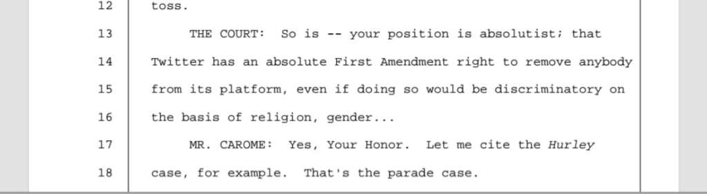 Berenson v Twitter, one year later (and Berenson v Biden, now)