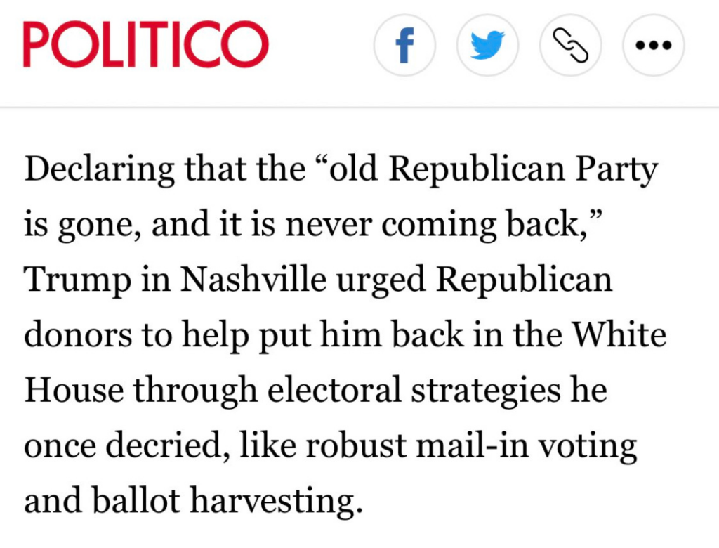 Can The GOP Win By Ballot Harvesting?