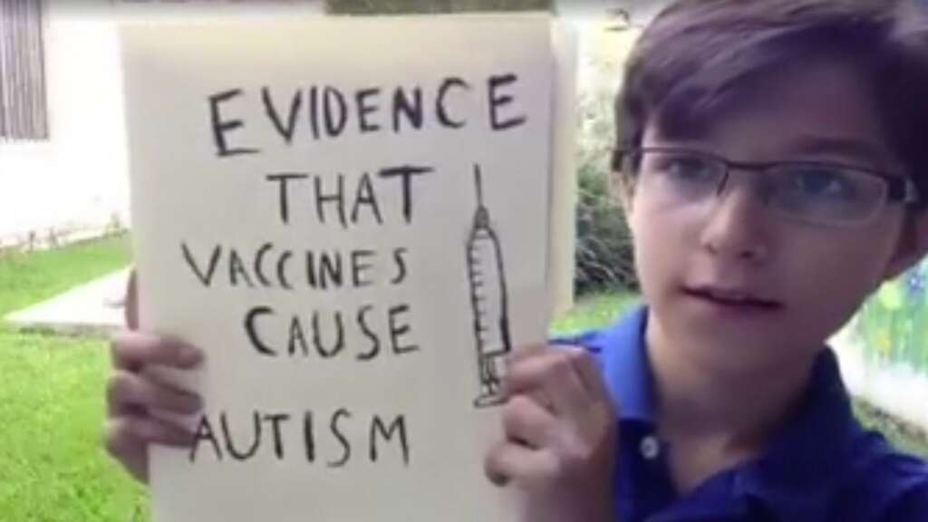 If vaccines don’t cause autism, then how do you explain all this evidence?