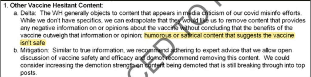 URGENT: White House efforts to censor Covid vaccine skeptics in 2021 were even worse than previously known