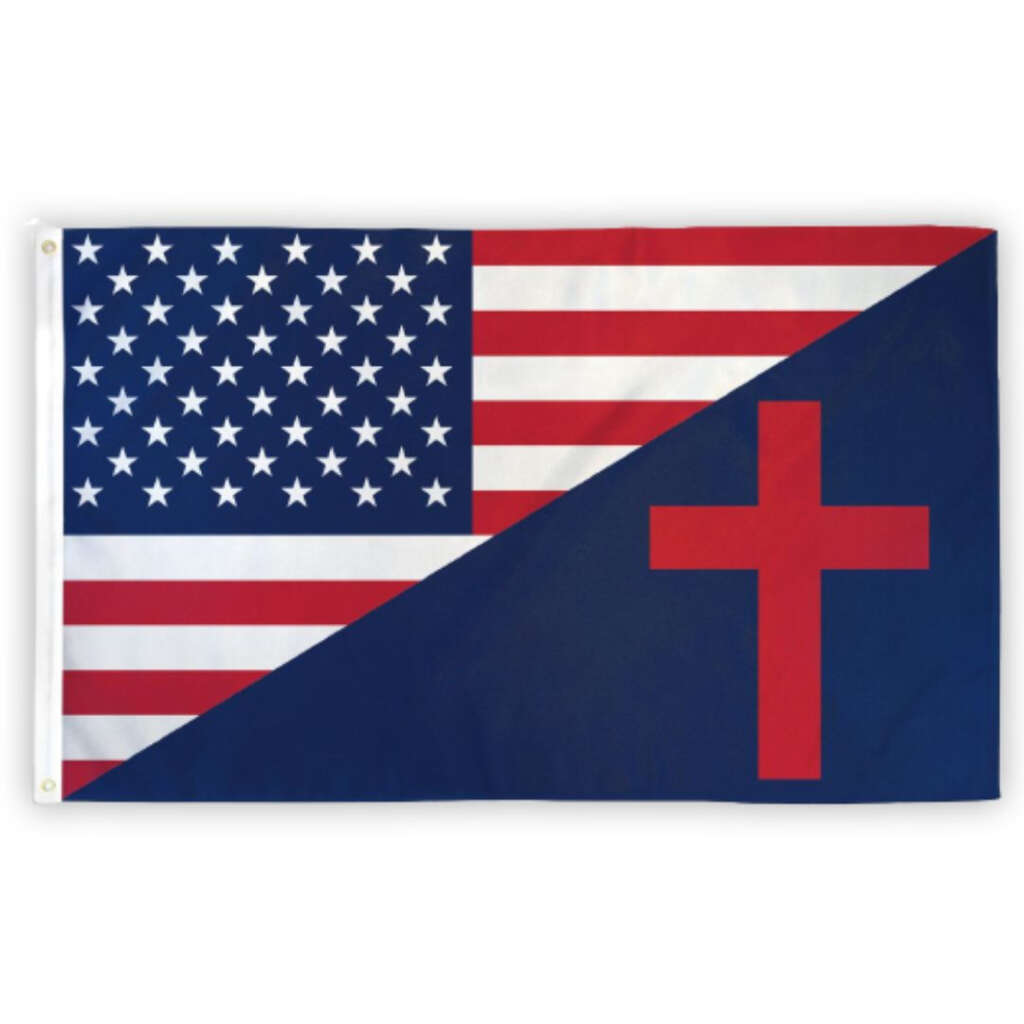 Your Anti-Pride Flag: The Cross & Old Glory