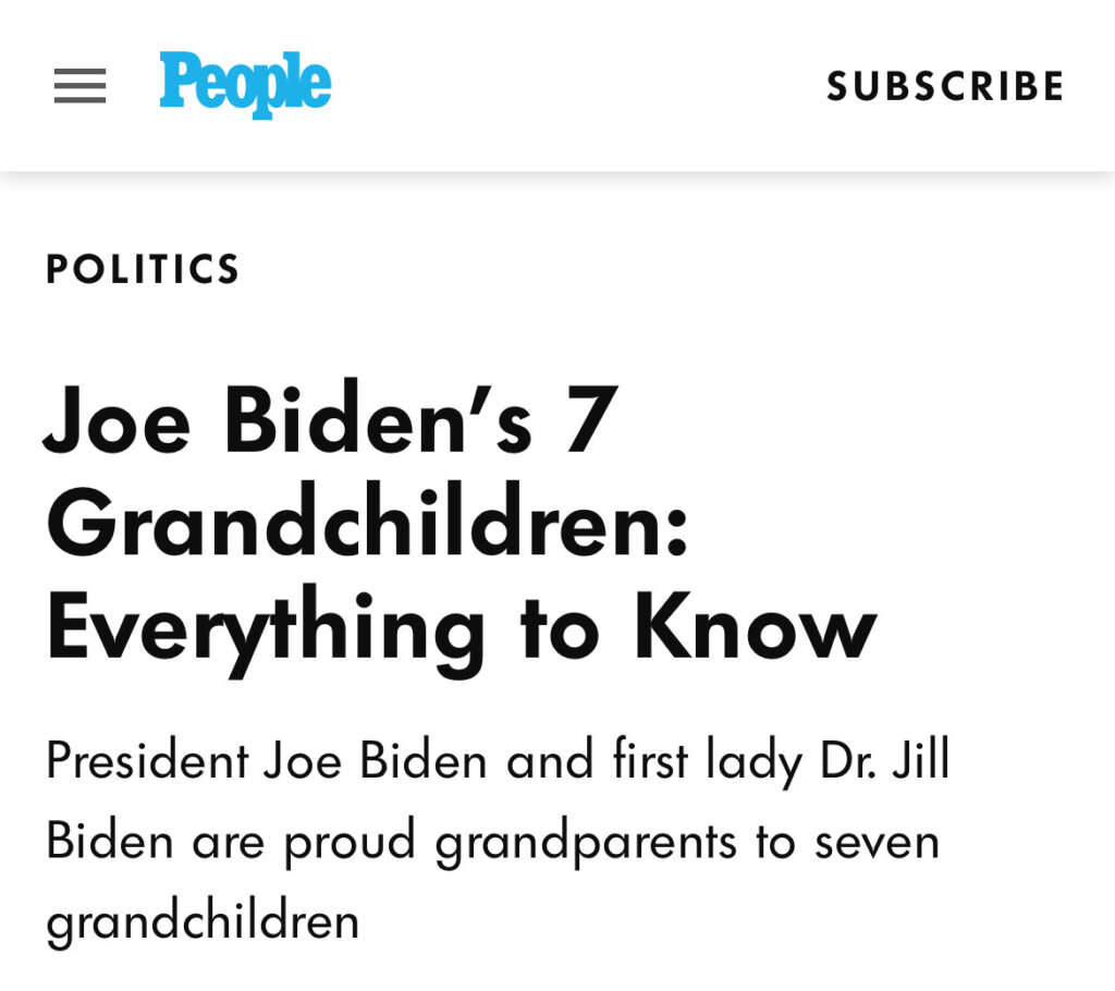 On the despicable way Hunter Biden (and his father) are treating his daughter Lunden