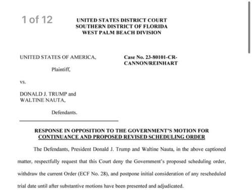 The Trump documents trial (and all Trump’s criminal trials) must be stopped until after the 2024 election