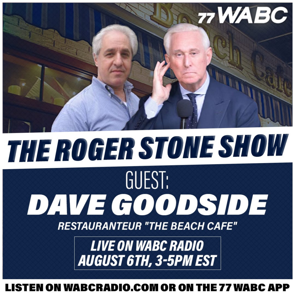 This Sunday on The Roger Stone Show on WABC Radio