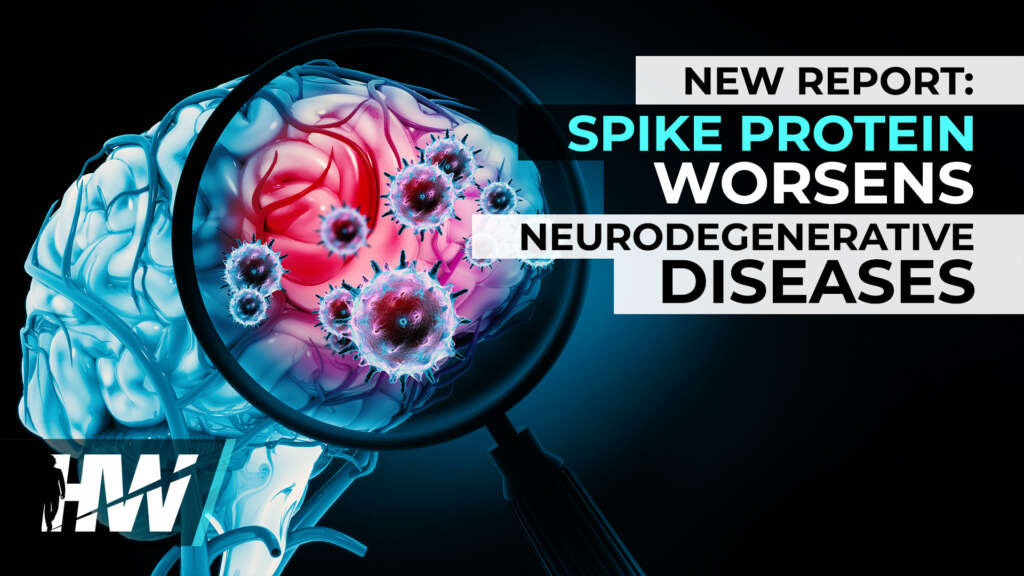 NEW REPORT: SPIKE PROTEIN WORSENS NEURODEGENERATIVE DISEASES