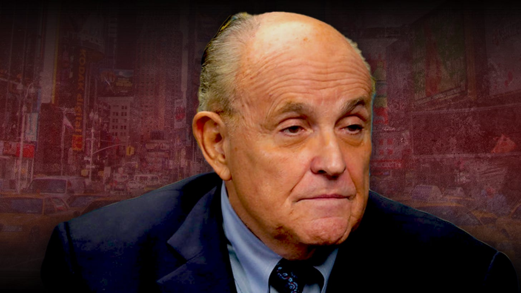 The Crucifixion of Rudy Giuliani