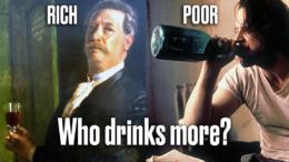 Who Drinks More, the Rich or the Poor?