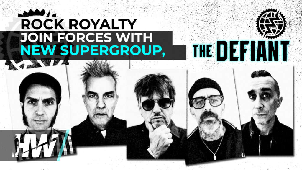 ROCK ROYALTY JOIN FORCES WITH NEW SUPERGROUP, THE DEFIANT