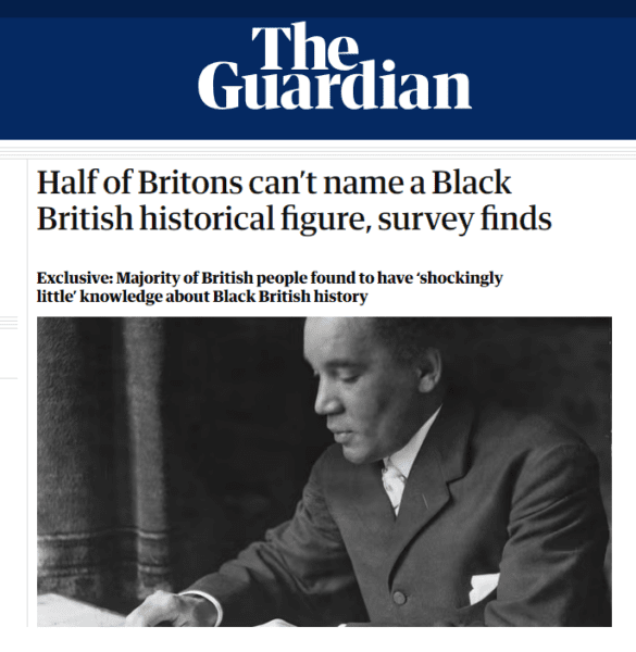 Britain Is So Desperate for Famous Blacks It Invents Them