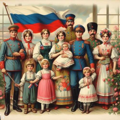 Putin Continues Agenda to Make Large, Healthy, White, Christian Families!