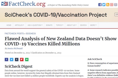 Yet another flawed “fact check” on the NZ data