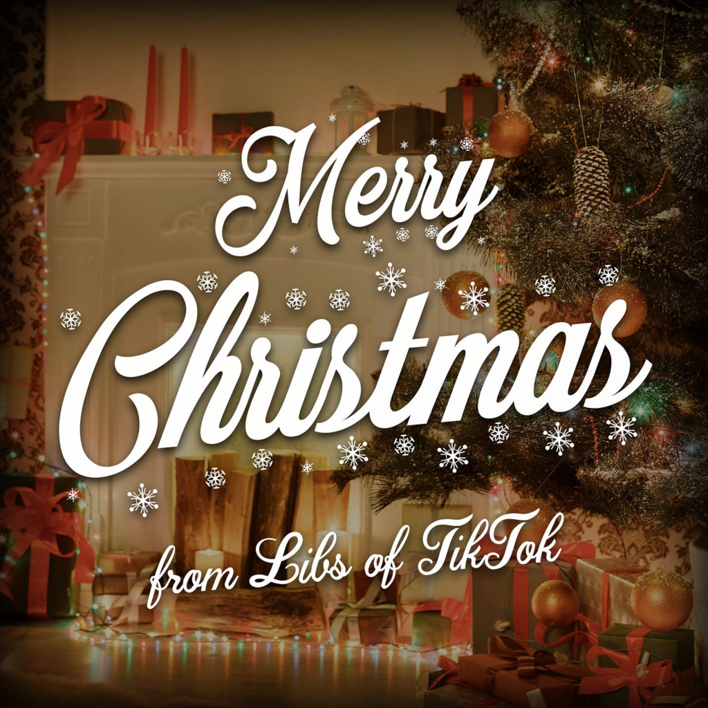 Merry Chirstmas from Libs of TikTok