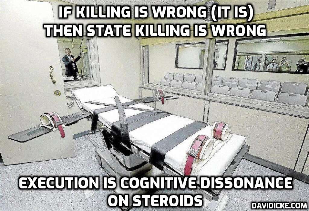 Authority is the ‘moral high ground’? Wife of killer Kenneth Eugene Smith ‘cried out’ during his historic 22-minute-long nitrogen execution – which witness described as ‘horrific’ as he thrashed and ‘convulsed’ on gurney  Since I was a small kid, when capital punishment was still legal in the UK, I have felt it was sick and ridiculous to say killing is wrong and so we are killing you for killing. It’s mentally deranged. But doing it this way means that those who sanctioned it should be certified.