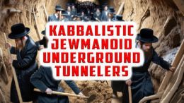 Kabbalistic Jewmanoid Underground Tunnelers