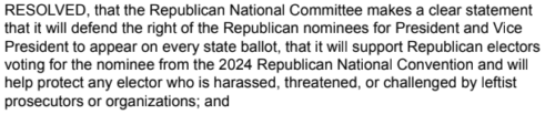 National Committeeman Tyler Bowyer Submits Resolution at The RNC Winter Meeting That Releases Funds to Protect GOP Voters and the 2024 Presidential Nominee from Biden’s Weaponized Government