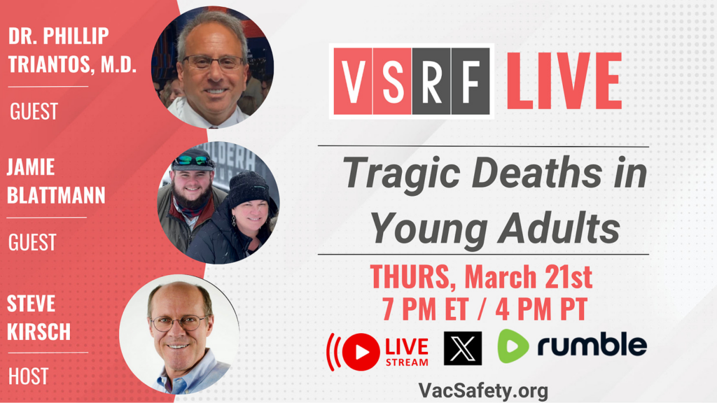 VSRF LIVE Tonight: Tragic Deaths in Young Adults