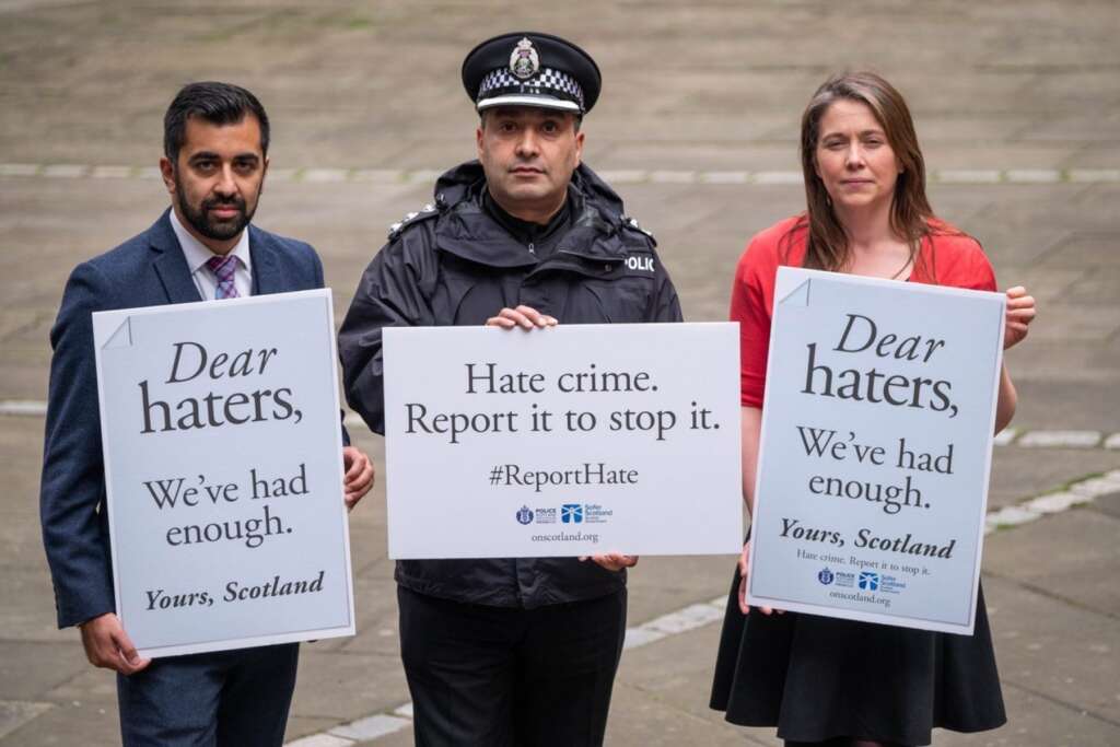 UK: Scotland to Apply New, Even Dumber, Hate Crime Bill Starting April