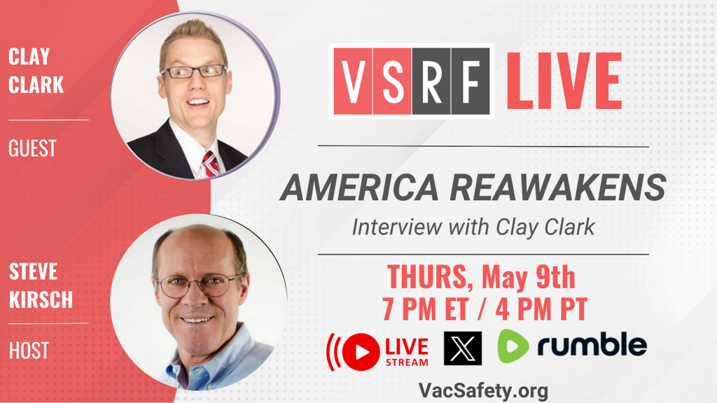 VSRF LIVE – TONIGHT!: Clay Clark and America’s ReAwakening