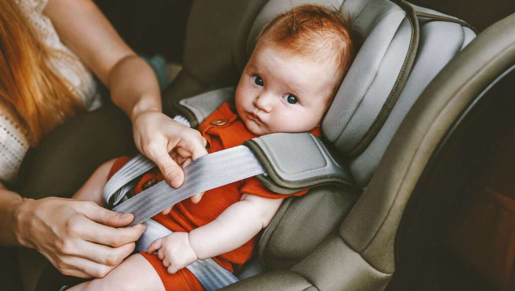 Baby Patiently Waiting Until Fully Strapped In Car Seat To Unleash Diaper Apocalypse (Satire)