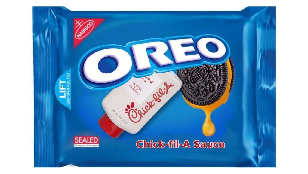 Nabisco Introduces Long-Awaited Chick-fil-A Sauce-Stuffed Oreos (Satire)