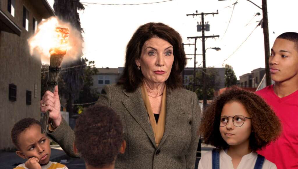 ‘Me Teach You White Man Secret Of Fire!’ Governor Hochul Says To Primitive Black Children Of The Bronx (Satire)