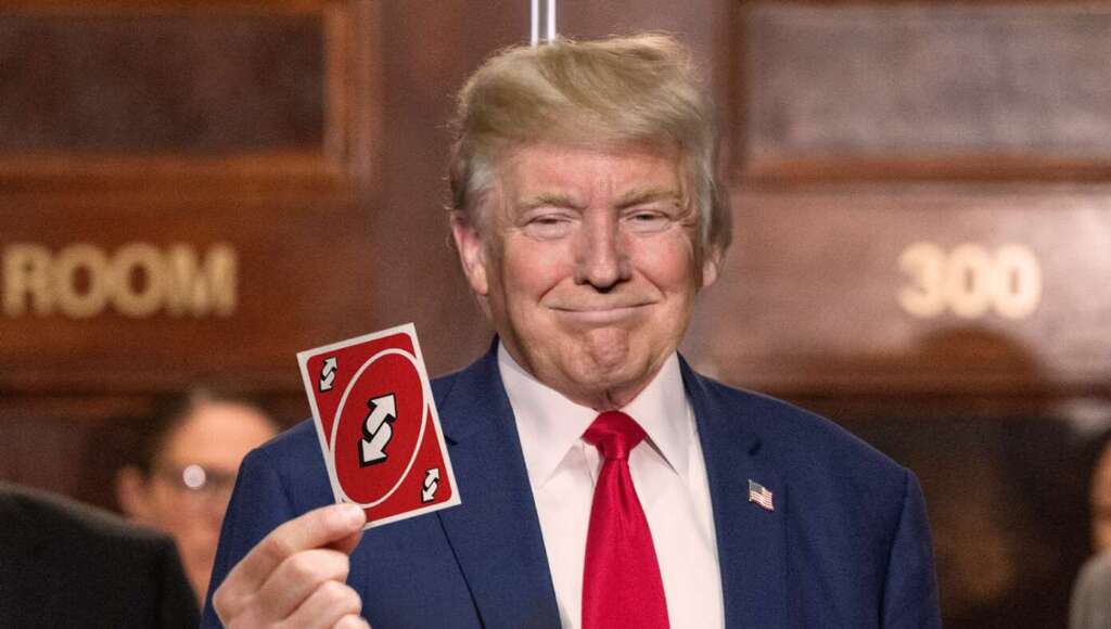 Trump Completely Obliterates Prosecution With Timely Use Of Reverse Card (Satire)