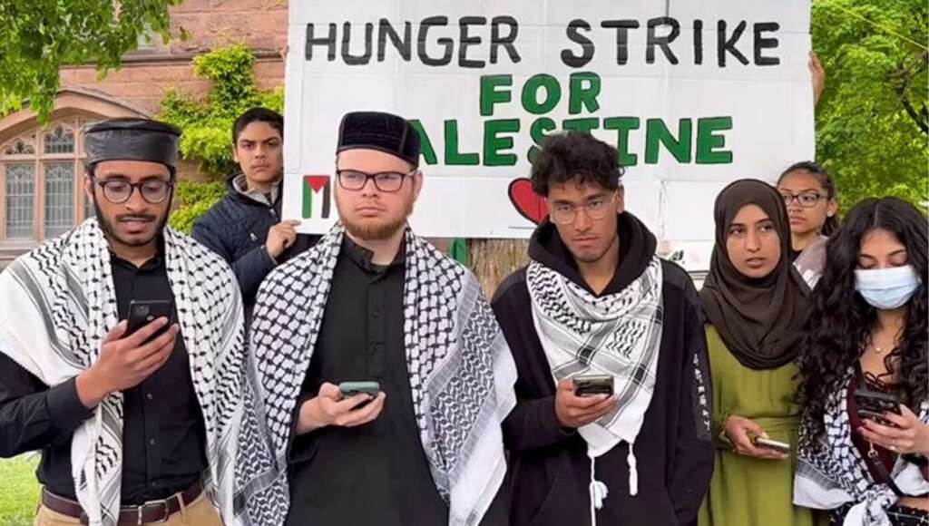 College Students Announce Indefinite Hunger Strike For Palestine Between 10 AM And Noon And Also Between 1 PM and 5 PM Every Day Except For Some Light Snacking (Satire)