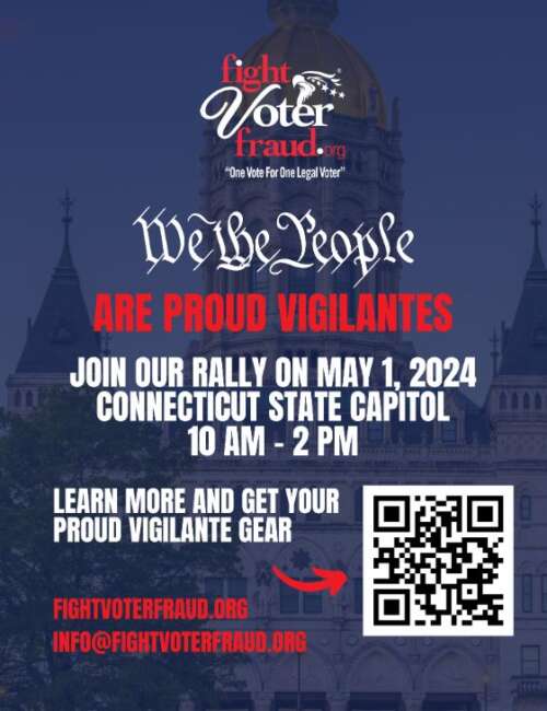 LIVE 10am EST: ‘Fight Voter Fraud’ Rally At Connecticut Supreme Court