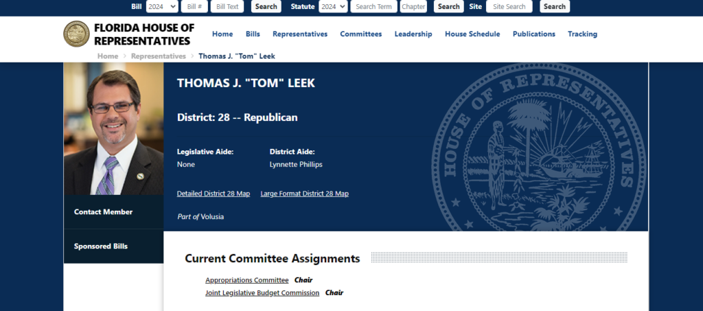 FL State Senate Candidate Tom Leek Lies About His Record Supporting Illegal Immigrants