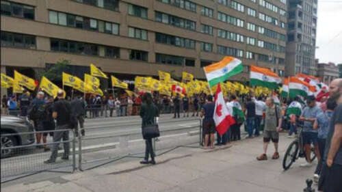 Canada: Sikh Nationalists Protest Indian Independence Day, Tell Hindus to Go Back to India