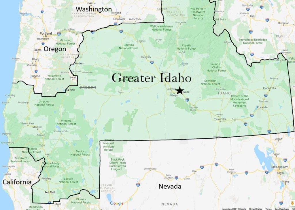 “Greater Idaho”: Conservatives In Oregon Want 22 Rural Counties To Secede And Become Part Of Idaho