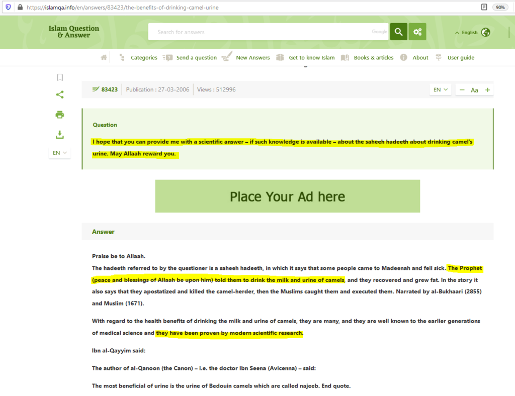 Coronavirus Cured – Islam Defeats Global Pandemic Alhamdulillah!