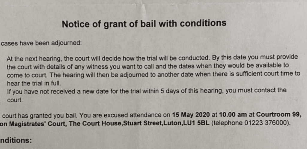 Tommy In Court For Preventing Paedophile Escape