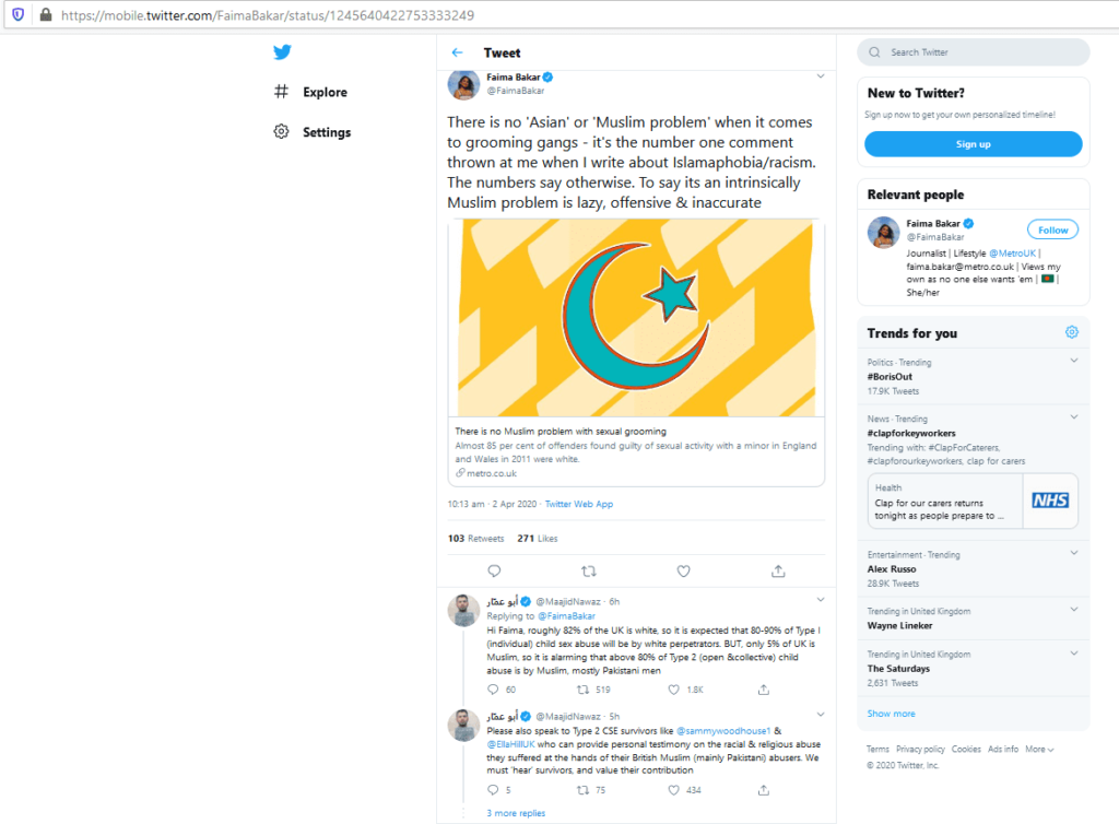 The Majority Of Type 1 Child Rape Offenders Are MUSLIM!