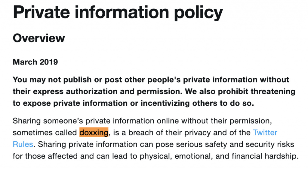 Verified Antifa Member Doxing Trump Boat Parade on Twitter — Twitter Allows Antifa Doxxing While Doxxing Explicitly Against Twitter Privacy Policy