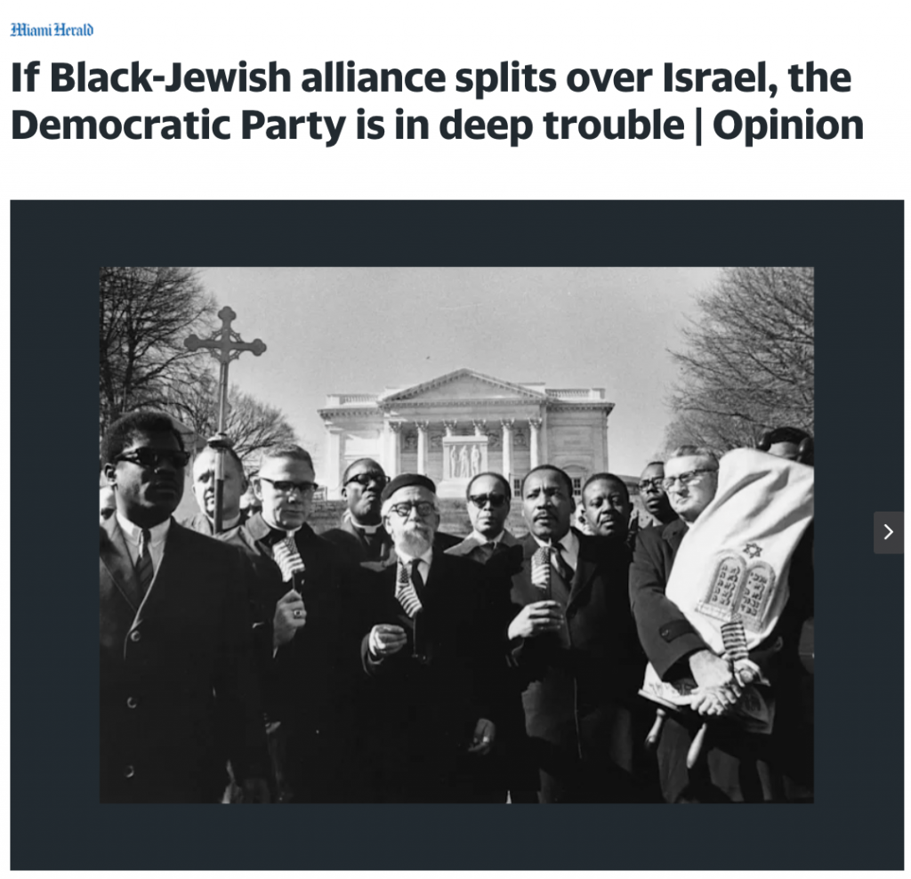 “Every Successful Progressive Idea in This Country was Robustly Supported by American Jewish Manpower and Money”