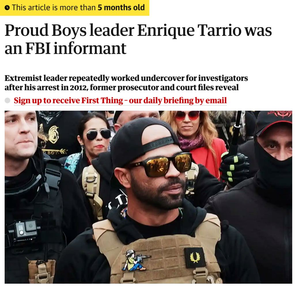 Cassandra Fairbanks at The Gateway Pundit Shills Donations for FBI Informant Who Helped Stage 1/6 Hoax