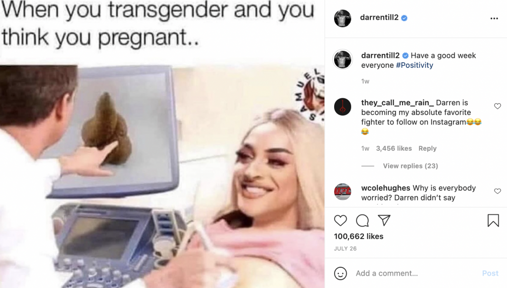 MMA Fighter Reported to UK Police Over a Meme