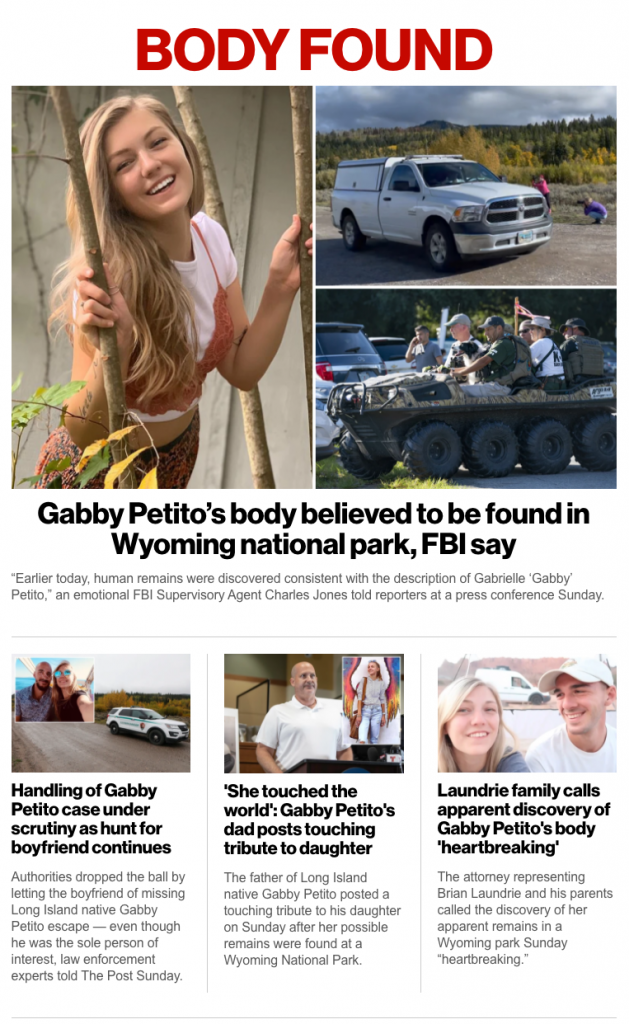 THEY FOUND THAT BITCH’S BODY