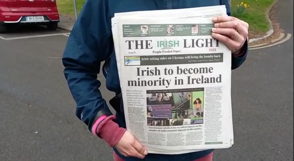 Almost 20,000 Issues Of The Irish Light Delivered This Month Around The Country