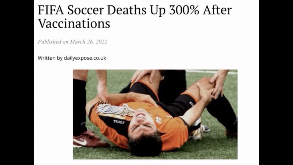 Yet Another Young Footballer Dies: Was Red Og Murphy Killed By The Vaccine Too?