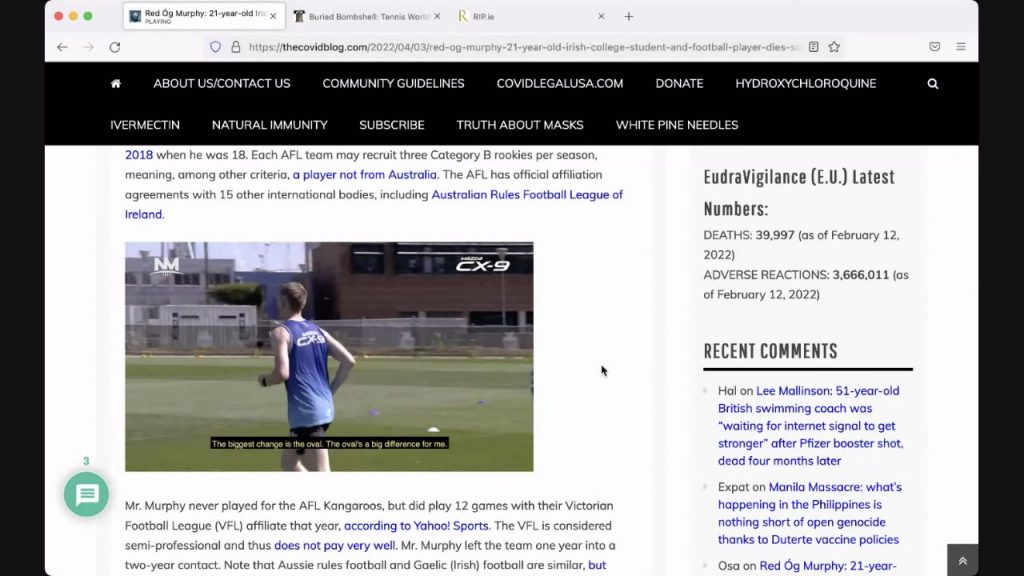 Deafening Silence From Irish Media On Cause Of Red Murphy’s Death As International Coverage Grows