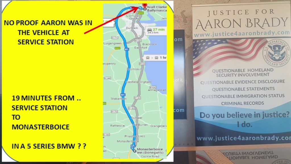 Update On The Garda Framing Of Aaron Brady