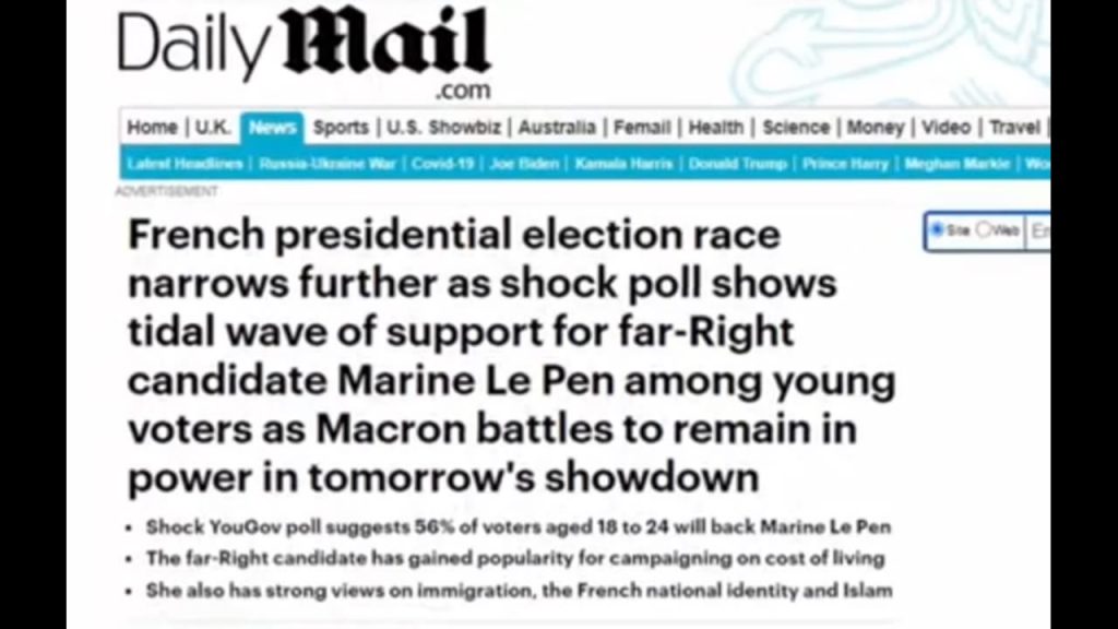 Young French Voters Reject Woke And Turn To Traditional Values In Their Droves